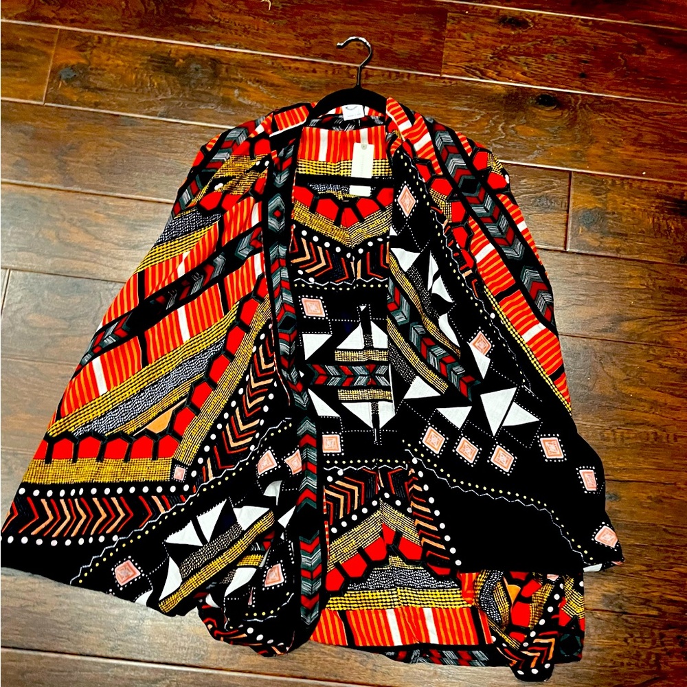 Akemi and Kin Kimono from Anthropologie. Red and Navy….new with tag.